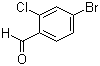 2-氯-4-溴苯甲醛分子结构 (CAS 158435-41-7)