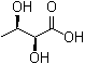 D-threo-2,3-Dihydroxybutyric acid molecular structure (CAS 15851-58-8)