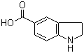 吲哚啉-5-羧酸分子结构 (CAS 15861-30-0)
