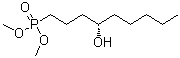 [(4S)-4-羟基壬基]膦酸二甲酯分子结构 (CAS 1593674-47-5)
