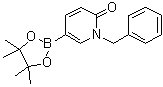 1-苄基吡啶-2(1H)-酮-5-硼酸频哪醇酯分子结构 (CAS 1594127-49-7)