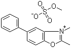2,3-二甲基-5-苯基苯并恶唑(硫酸甲酯盐)分子结构 (CAS 159505-46-1)