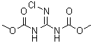 2-氯-1,3-二(甲氧羰基)胍分子结构 (CAS 1596379-00-8)