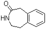1,3,4,5-Tetrahydro-2H-3-benzazepin-2-one molecular structure (CAS 15987-50-5)