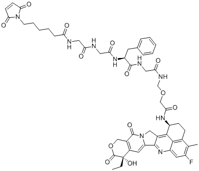Deruxtecan molecular structure (CAS 1599440-13-7)