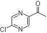 1-(5-氯-2-吡嗪基)乙酮分子结构 (CAS 160252-31-3)