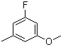 5-氟-3-甲基苯甲醚分子结构 (CAS 160911-11-5)