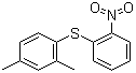 2,4-二甲基-1-[(2-硝基苯基)硫基]苯分子结构 (CAS 1610527-49-5)