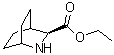 Ethyl (3S)-2-azabicyclo[2.2.2]octane-3-carboxylate molecular structure (CAS 161787-72-0)