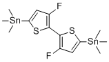 (3,3'-二氟-[2,2'-联噻吩]-5,5'-二基)双(三甲基锡烷)分子结构 (CAS 1619967-09-7)