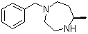 (5R)-Hexahydro-5-methyl-1-(phenylmethyl)-1H-1,4-diazepine molecular structure (CAS 1620097-06-4)