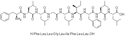 L-苯丙氨酰-L-亮氨酰-L-亮氨酰甘氨酰-L-亮氨酰-L-异亮氨酰-L-苯丙氨酰-L-亮氨酰-L-亮氨酸分子结构 (CAS 1620389-14-1)