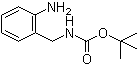 (2-氨基苄基)氨基甲酸叔丁酯分子结构 (CAS 162046-50-6)