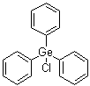 Triphenylgermyl chloride molecular structure (CAS 1626-24-0)
