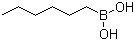 1-Hexaneboronic acid molecular structure (CAS 16343-08-1)