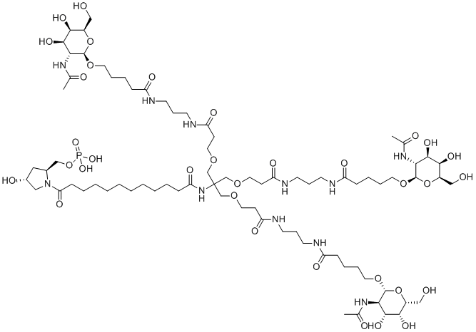 Cemdisiran分子结构 (CAS 1639324-58-5)