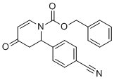 CAS # 1644667-44-6, (�)-Benzyl 2-(4-Cyanophenyl)-4-Oxo -3,4-Dihydropyridine-1(2H)-Carboxylate