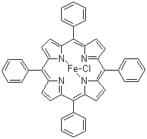 5,10,15,20-Tetraphenyl-21H,23H-porphine iron(III) chloride molecular structure (CAS 16456-81-8)