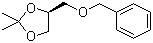 (S)-4-[(Benzyloxy)methyl]-2,2-dimethyl-1,3-dioxolane molecular structure (CAS 16495-03-7)
