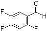 2,4,5-三氟苯甲醛分子结构 (CAS 165047-24-5)