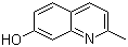 2-甲基喹啉-7-醇分子结构 (CAS 165112-03-8)