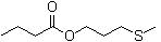 丁酸 3-(甲硫基)丙酯分子结构 (CAS 16630-60-7)