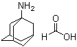 1-金刚烷胺甲酸盐分子结构 (CAS 16790-64-0)
