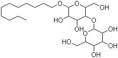 十一烷基 alpha-D-麦芽糖苷分子结构 (CAS 168037-13-6)