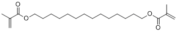14-(2-Methylprop-2-enoyloxy)tetradecyl 2-methylprop-2-enoate molecular structure (CAS 168473-14-1)