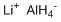 Lithium aluminium hydride molecular structure (CAS 16853-85-3)