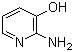 2-氨基-3-羟基吡啶分子结构 (CAS 16867-03-1)