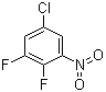 5-氯-2,3-二氟硝基苯分子结构 (CAS 169468-81-9)