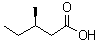 (R)-3-甲基戊酸分子结构 (CAS 16958-25-1)