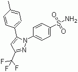 Celecoxib molecular structure (CAS 169590-42-5)