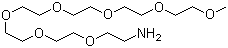 2,5,8,11,14,17,20-七氧杂二十二烷-22-胺分子结构 (CAS 170572-38-0)