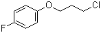 1-(3-氯丙氧基)-4-氟苯分子结构 (CAS 1716-42-3)