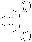 (1S-反式)-N,N'-1,2-环己烷二基双-2-吡啶甲酰胺分子结构 (CAS 172138-95-3)