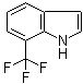 7-三氟甲基-1H-吲哚分子结构 (CAS 172217-02-6)