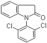 1-(2,6-二氯苯基)-2-吲哚啉酮分子结构 (CAS 172371-96-9)