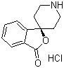 Spiro[isobenzofuran-1(3H),4'-piperidin]-3-one hydrochloride molecular structure (CAS 172733-79-8)