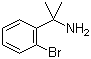 1-(2-溴苯基)-1-甲基乙胺分子结构 (CAS 173026-23-8)