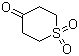 四氢噻喃-4-酮 1,1-二氧化物分子结构 (CAS 17396-35-9)