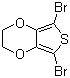 5,7-Dibromo-2,3-dihydrothieno[3,4-b][1,4]dioxine molecular structure (CAS 174508-31-7)