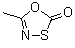 5-甲基-1,3,4-氧杂噻唑-2-酮分子结构 (CAS 17452-74-3)