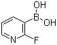 2-氟-3-吡啶硼酸分子结构 (CAS 174669-73-9)