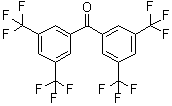 3,3',5,5'-四(三氟甲基)二苯甲酮分子结构 (CAS 175136-66-0)