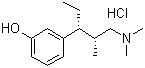 3-[(1R,2R)-3-(二甲基氨基)-1-乙基-2-甲基丙基]苯酚盐酸盐分子结构 (CAS 175591-09-0)