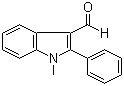 1-Methyl-2-phenylindole-3-carboxaldehyde molecular structure (CAS 1757-72-8)