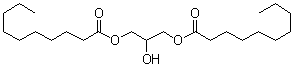 1,3-二(癸酰氧基)甘油分子结构 (CAS 17598-93-5)