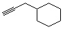 3-环己基-1-丙炔分子结构 (CAS 17715-00-3)